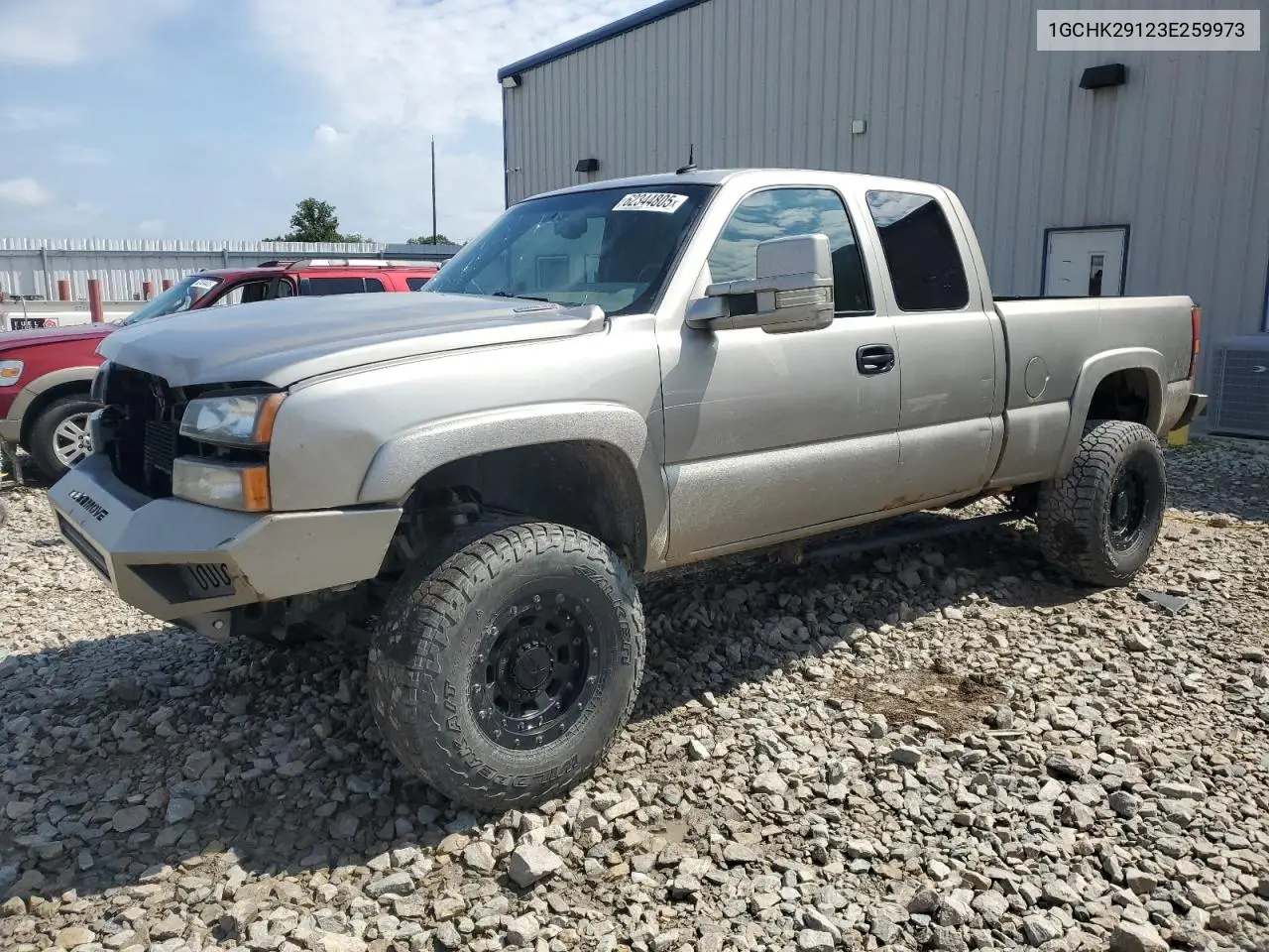 2003 Chevrolet Silverado K2500 Heavy Duty VIN: 1GCHK29123E259973 Lot: 62344805