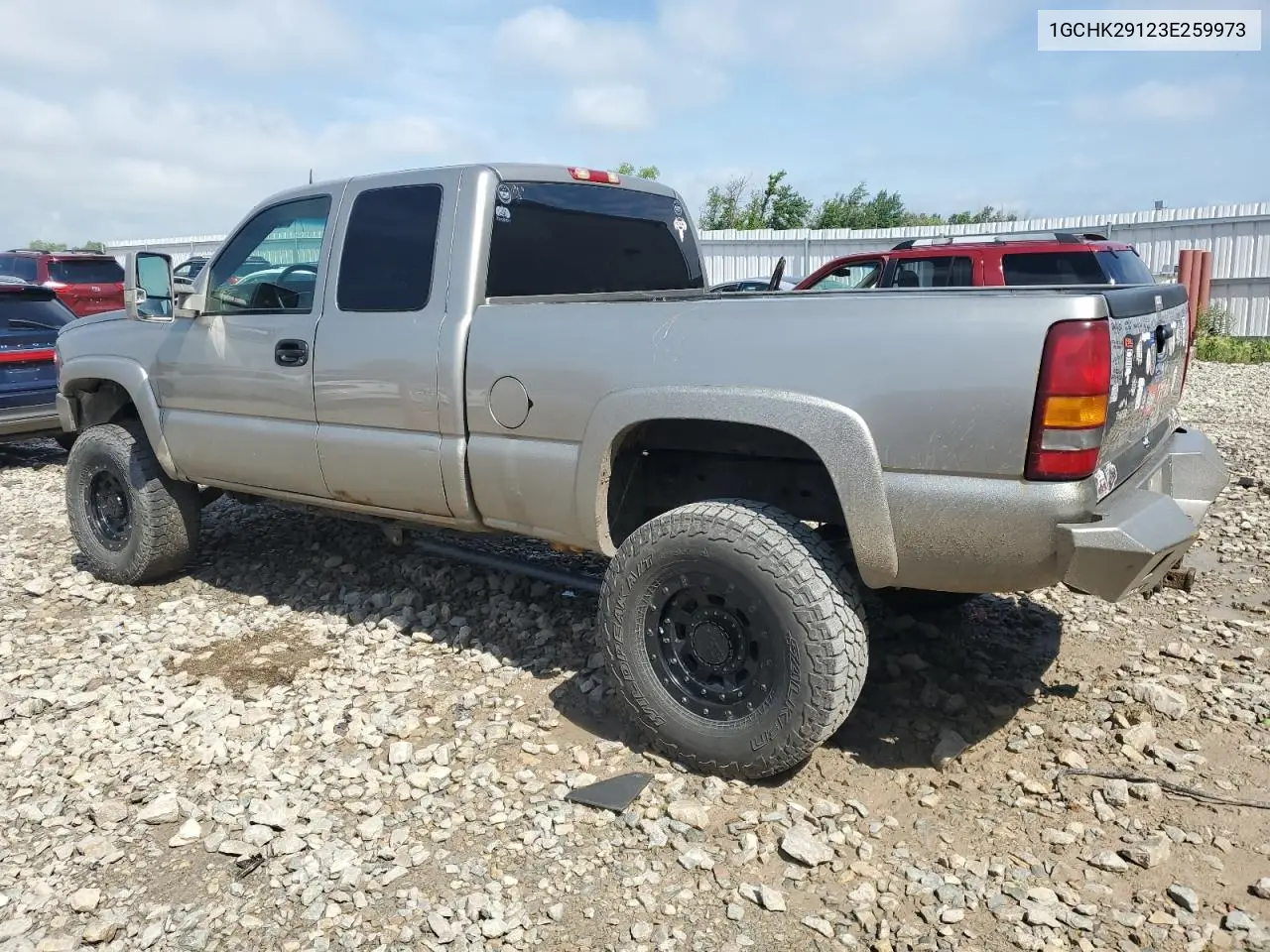 2003 Chevrolet Silverado K2500 Heavy Duty VIN: 1GCHK29123E259973 Lot: 62344805