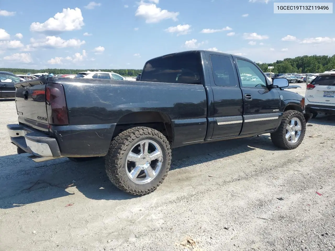 2003 Chevrolet Silverado C1500 VIN: 1GCEC19T13Z119496 Lot: 62753935