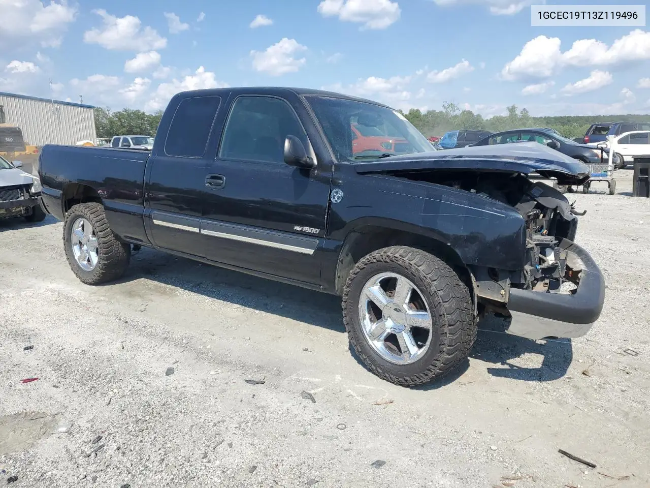 2003 Chevrolet Silverado C1500 VIN: 1GCEC19T13Z119496 Lot: 62753935