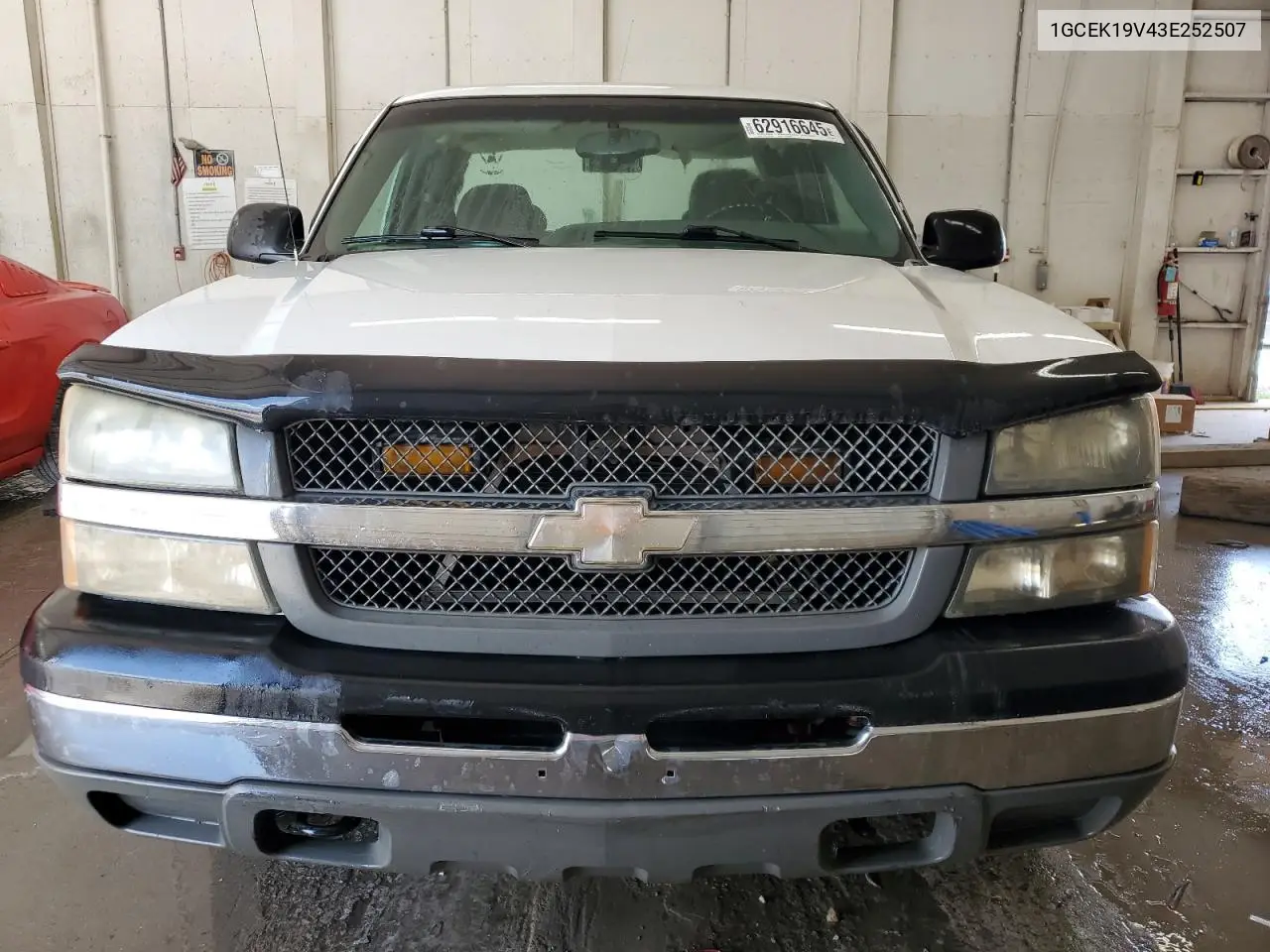 2003 Chevrolet Silverado K1500 VIN: 1GCEK19V43E252507 Lot: 62916645