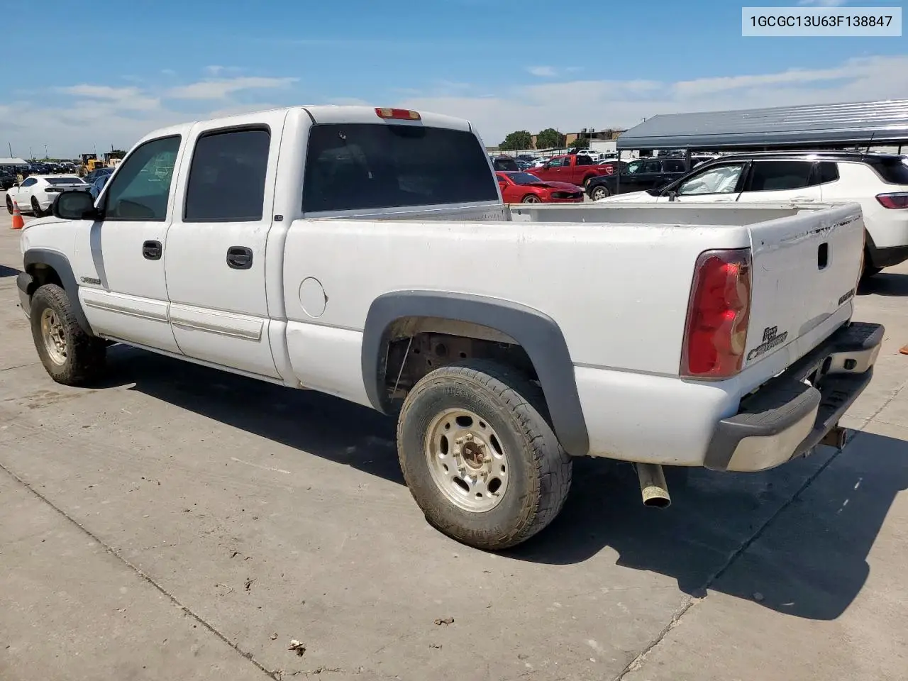 2003 Chevrolet Silverado C1500 Heavy Duty VIN: 1GCGC13U63F138847 Lot: 65843885