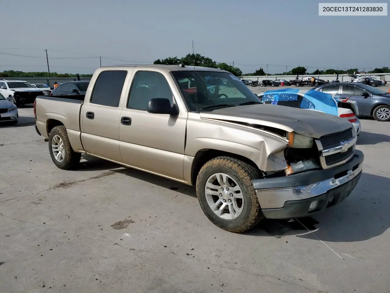 2004 Chevrolet Silverado C1500 VIN: 2GCEC13T241283830 Lot: 56698305