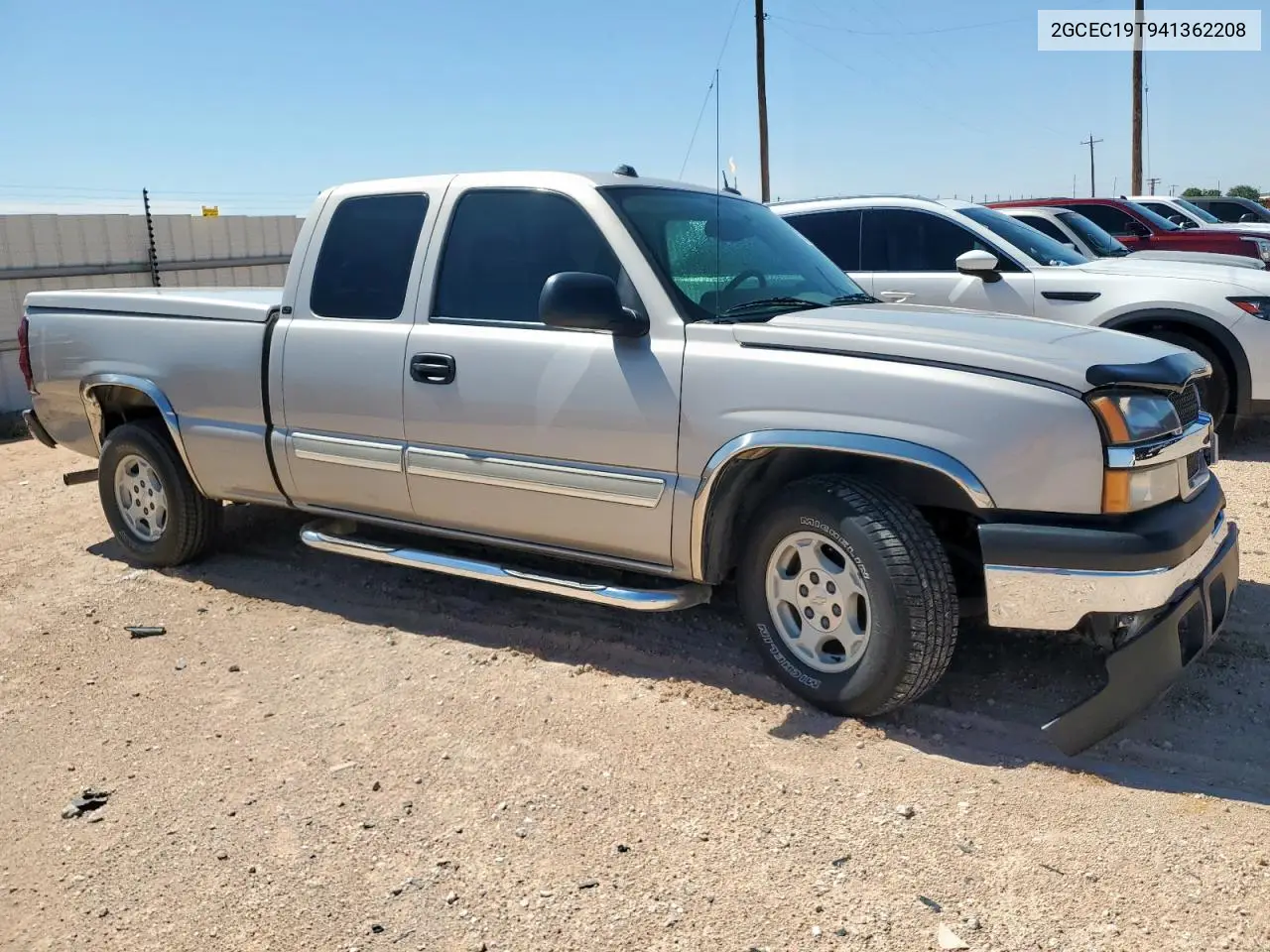 2004 Chevrolet Silverado C1500 VIN: 2GCEC19T941362208 Lot: 60895865