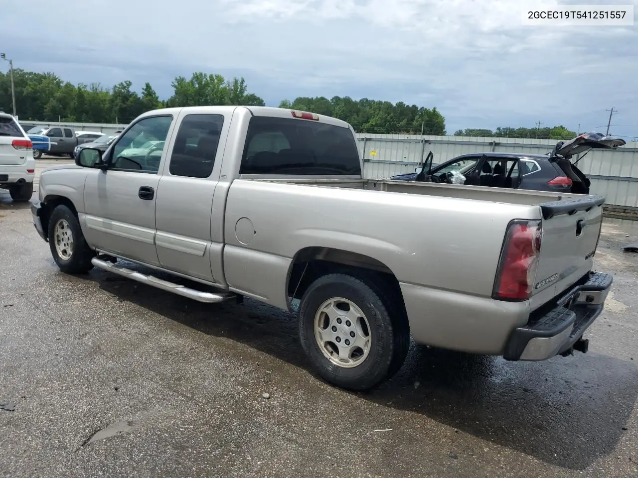 2004 Chevrolet Silverado C1500 VIN: 2GCEC19T541251557 Lot: 61156885
