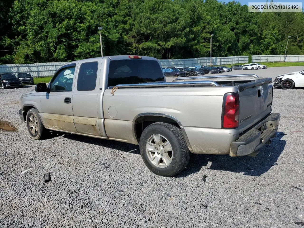 2004 Chevrolet Silverado C1500 VIN: 2GCEC19V241312493 Lot: 61652445