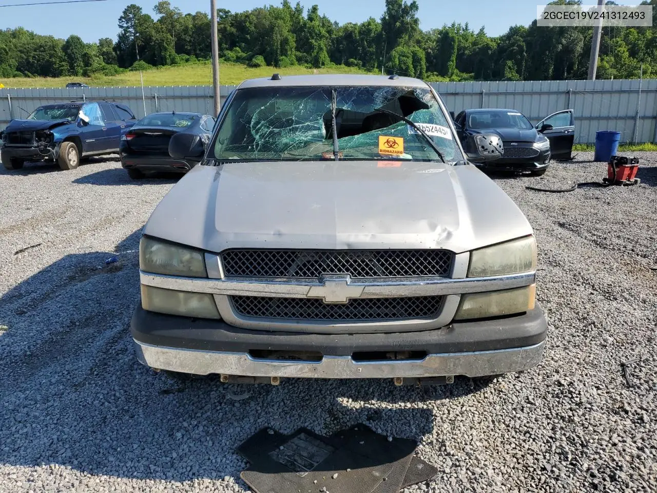 2004 Chevrolet Silverado C1500 VIN: 2GCEC19V241312493 Lot: 61652445