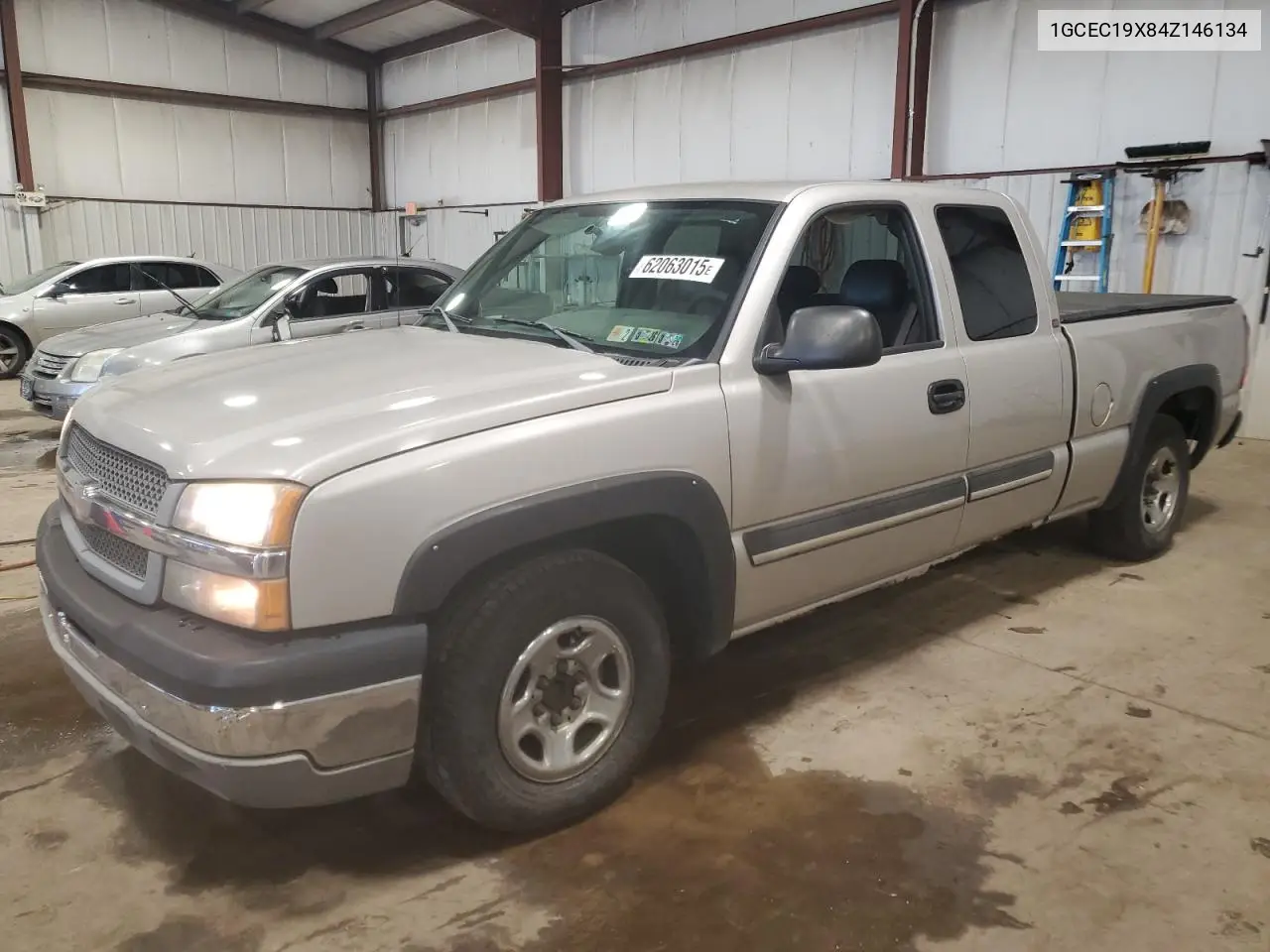 2004 Chevrolet Silverado C1500 VIN: 1GCEC19X84Z146134 Lot: 62063015
