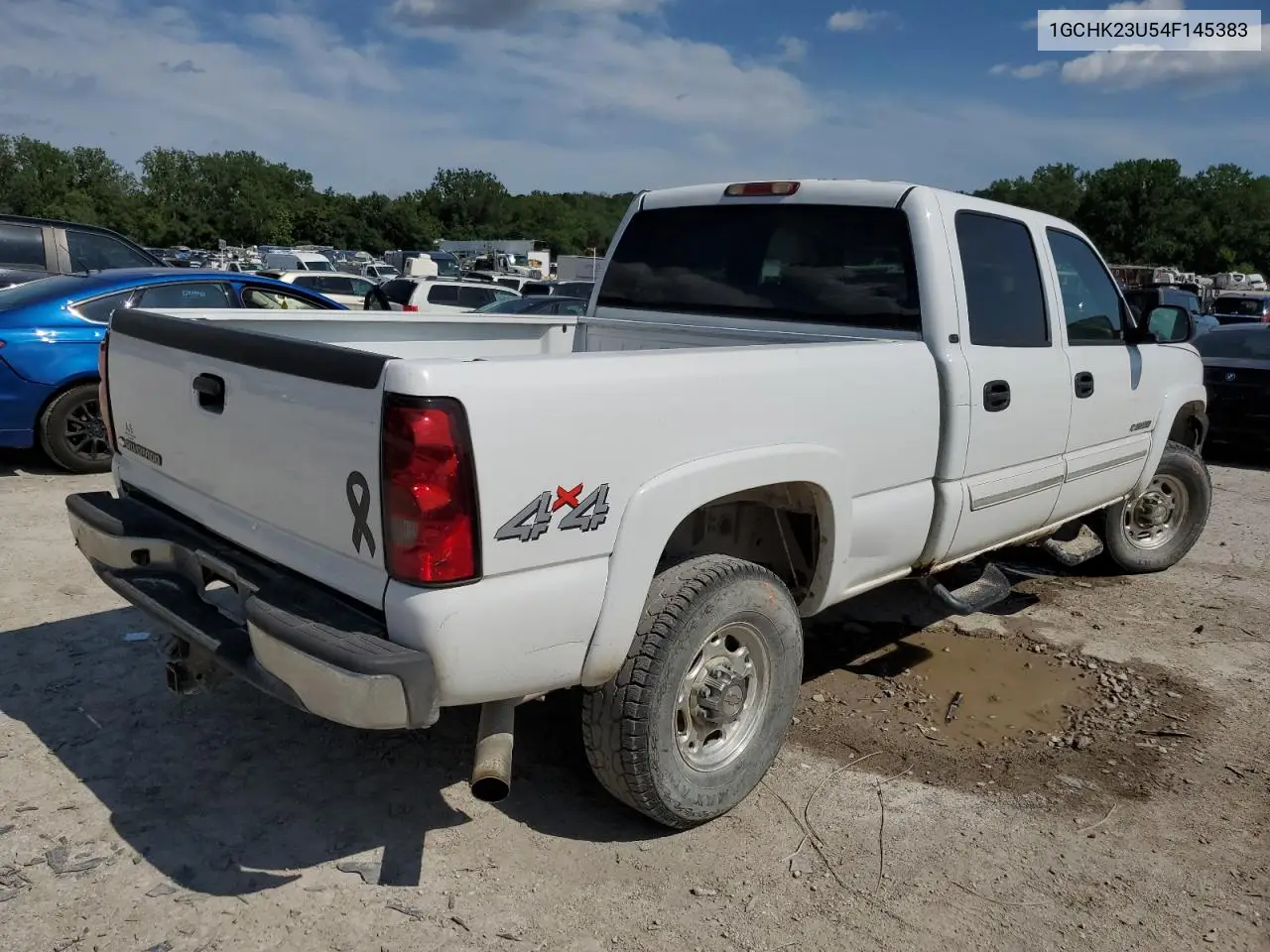2004 Chevrolet Silverado K2500 Heavy Duty VIN: 1GCHK23U54F145383 Lot: 62510045
