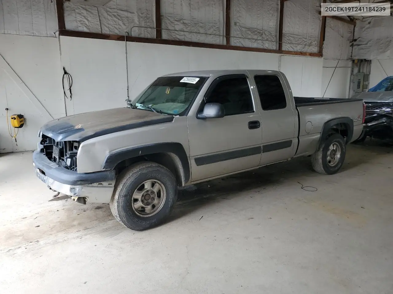 2004 Chevrolet Silverado K1500 VIN: 2GCEK19T241184239 Lot: 62566555