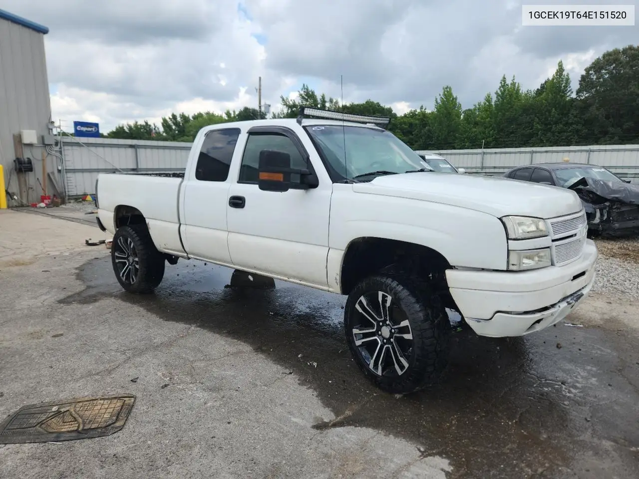 2004 Chevrolet Silverado K1500 VIN: 1GCEK19T64E151520 Lot: 62597185