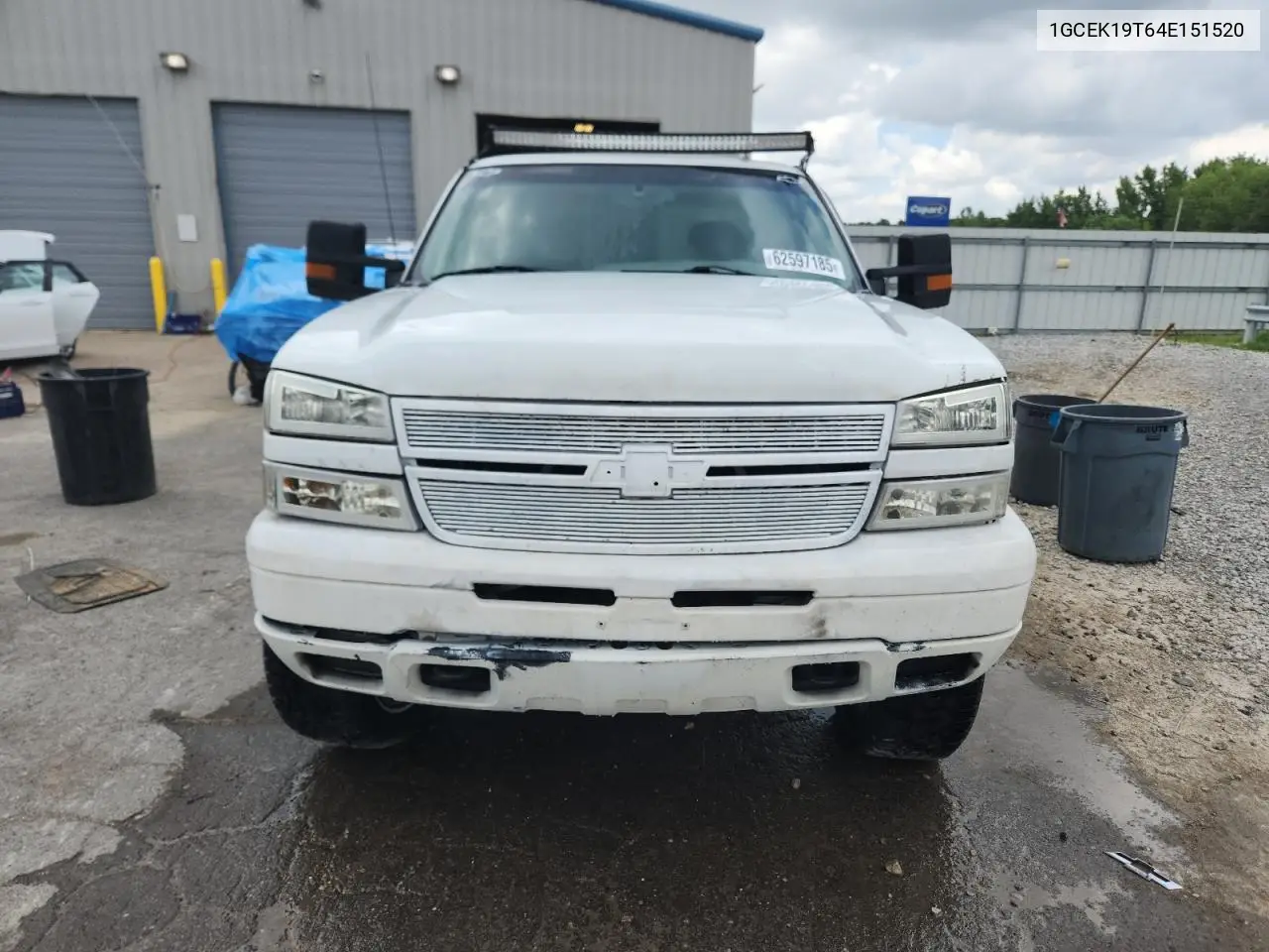 2004 Chevrolet Silverado K1500 VIN: 1GCEK19T64E151520 Lot: 62597185