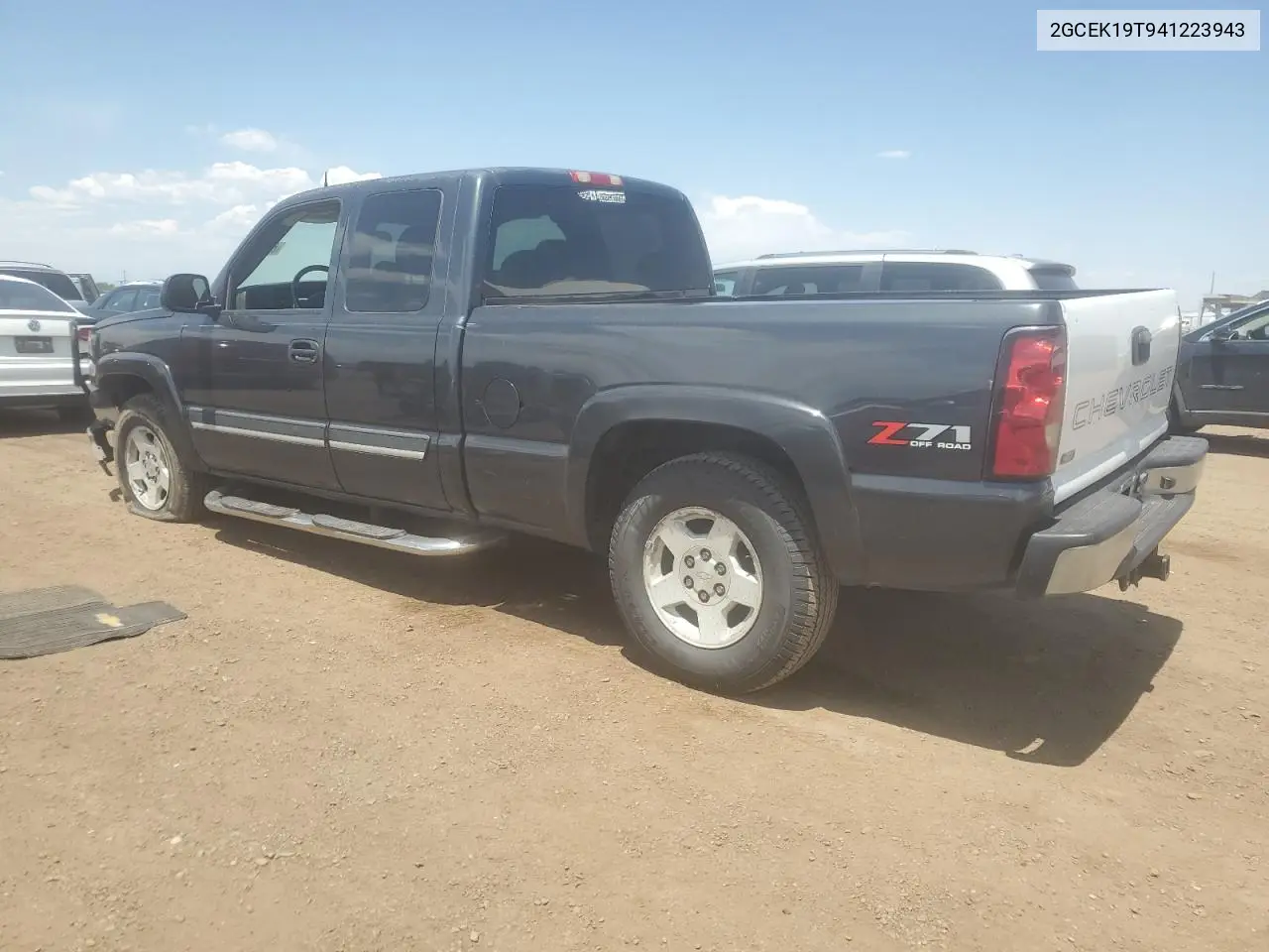 2004 Chevrolet Silverado K1500 VIN: 2GCEK19T941223943 Lot: 62719975