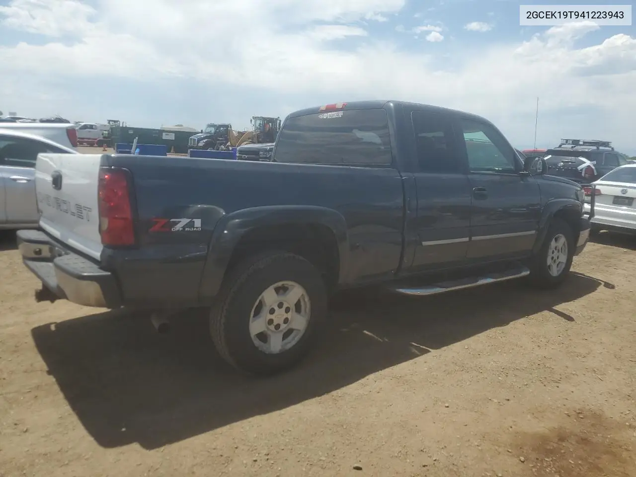 2004 Chevrolet Silverado K1500 VIN: 2GCEK19T941223943 Lot: 62719975