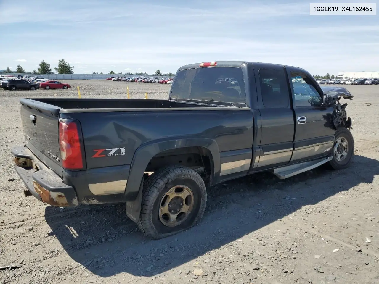 2004 Chevrolet Silverado K1500 VIN: 1GCEK19TX4E162455 Lot: 62772885