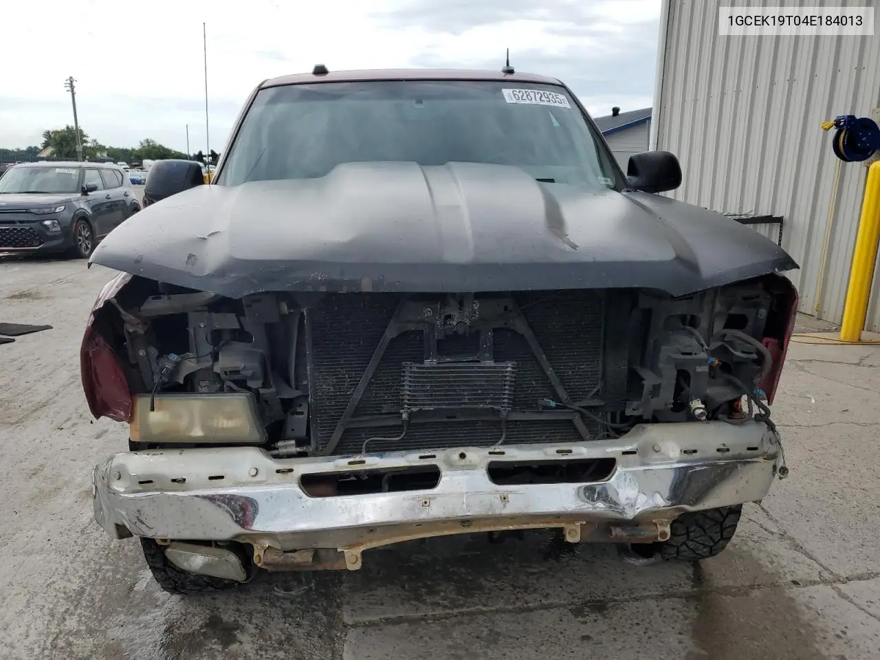 2004 Chevrolet Silverado K1500 VIN: 1GCEK19T04E184013 Lot: 62872935