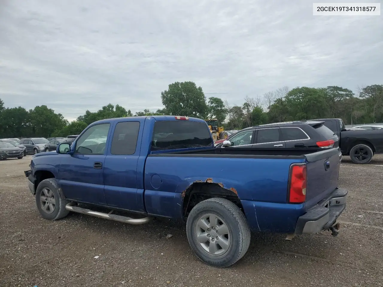 2gcek19t341318577 2GCEK19T341318577 2004 Chevrolet Silverado K1500