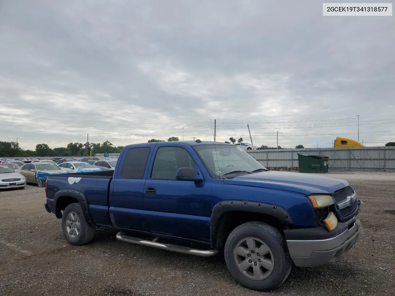 2gcek19t341318577 2GCEK19T341318577 2004 Chevrolet Silverado K1500