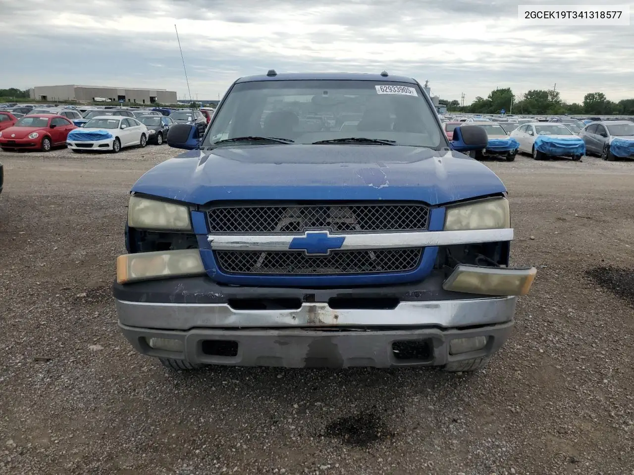 2gcek19t341318577 2GCEK19T341318577 2004 Chevrolet Silverado K1500