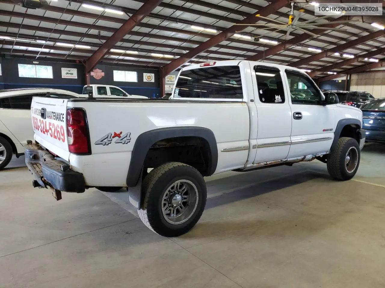 2004 Chevrolet Silverado K2500 Heavy Duty VIN: 1GCHK29U04E395028 Lot: 65429455