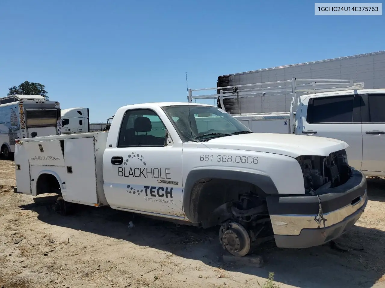 2004 Chevrolet Silverado C2500 Heavy Duty VIN: 1GCHC24U14E375763 Lot: 65745045