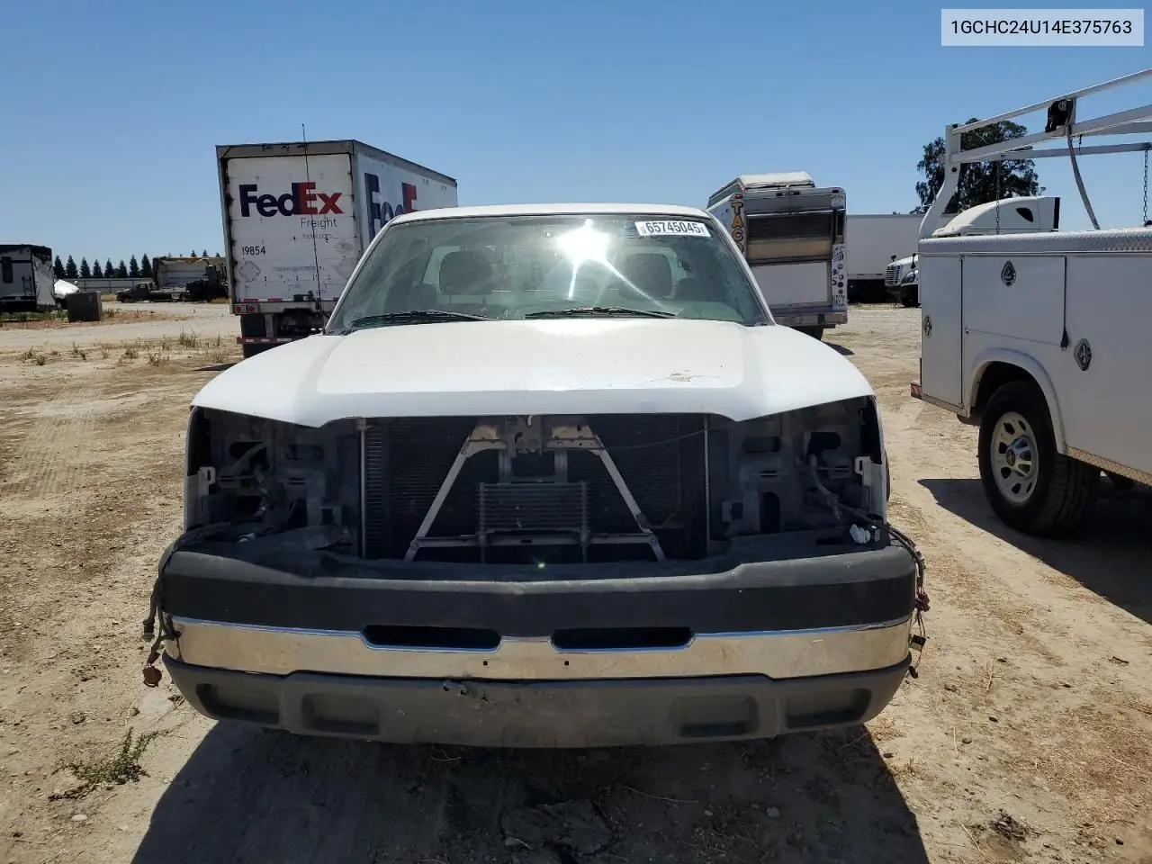 2004 Chevrolet Silverado C2500 Heavy Duty VIN: 1GCHC24U14E375763 Lot: 65745045