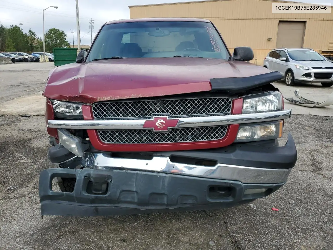 2005 Chevrolet Silverado K1500 VIN: 1GCEK19B75E285946 Lot: 42973504