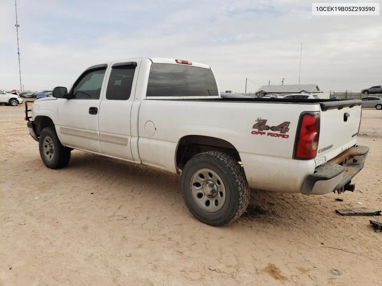 2005 Chevrolet Silverado K1500 VIN: 1GCEK19B05Z293590 Lot: 45146345