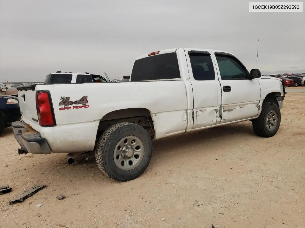 2005 Chevrolet Silverado K1500 VIN: 1GCEK19B05Z293590 Lot: 45146345