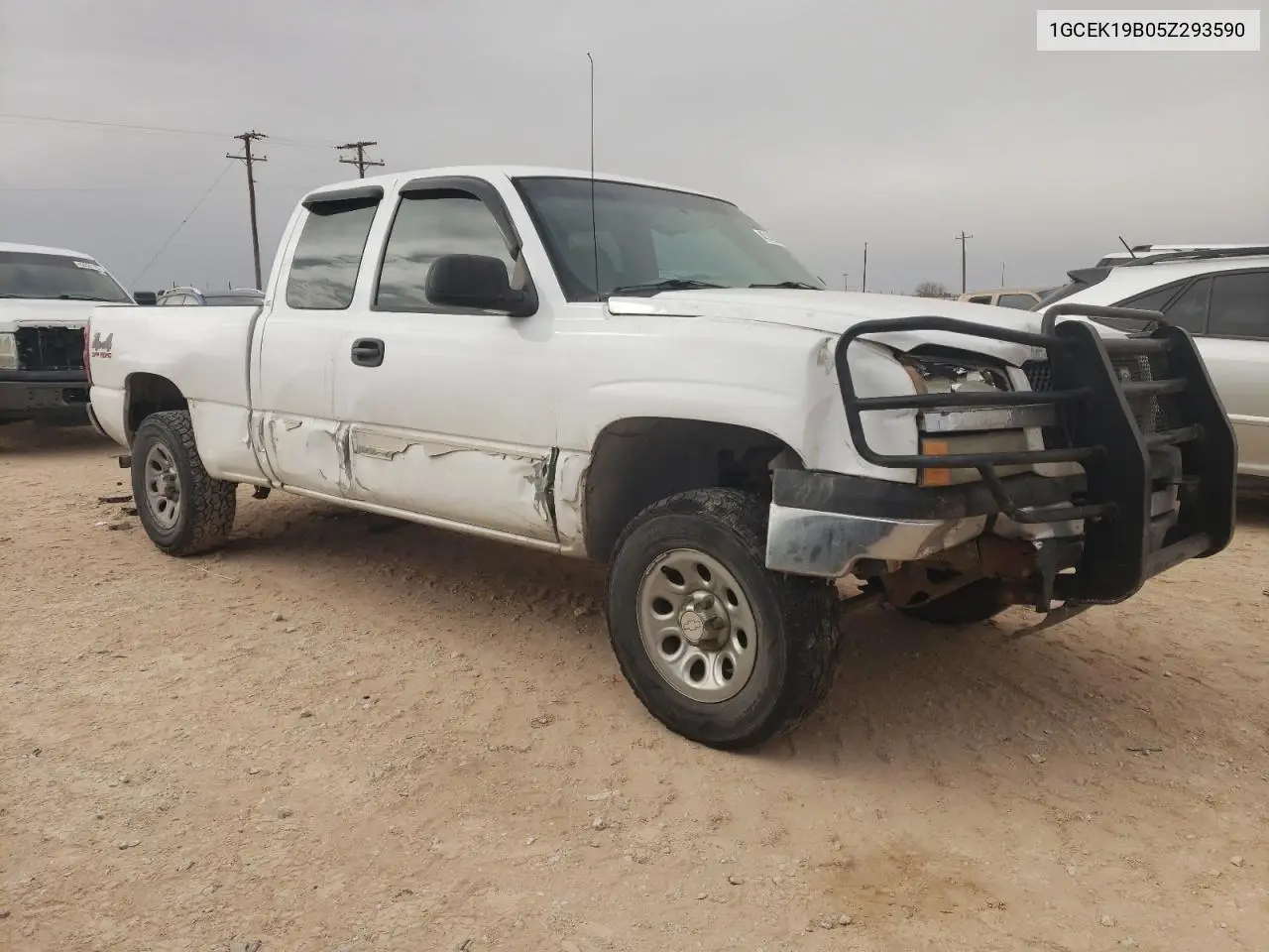 2005 Chevrolet Silverado K1500 VIN: 1GCEK19B05Z293590 Lot: 45146345
