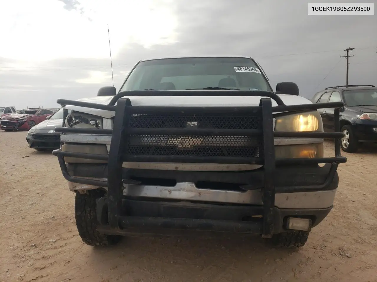 2005 Chevrolet Silverado K1500 VIN: 1GCEK19B05Z293590 Lot: 45146345