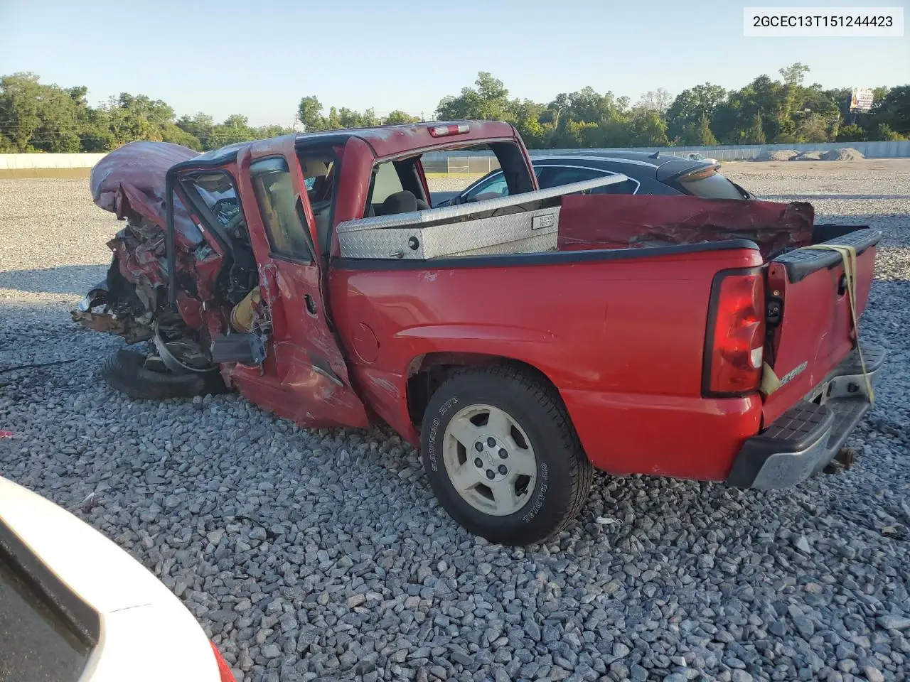 2005 Chevrolet Silverado C1500 VIN: 2GCEC13T151244423 Lot: 52854975