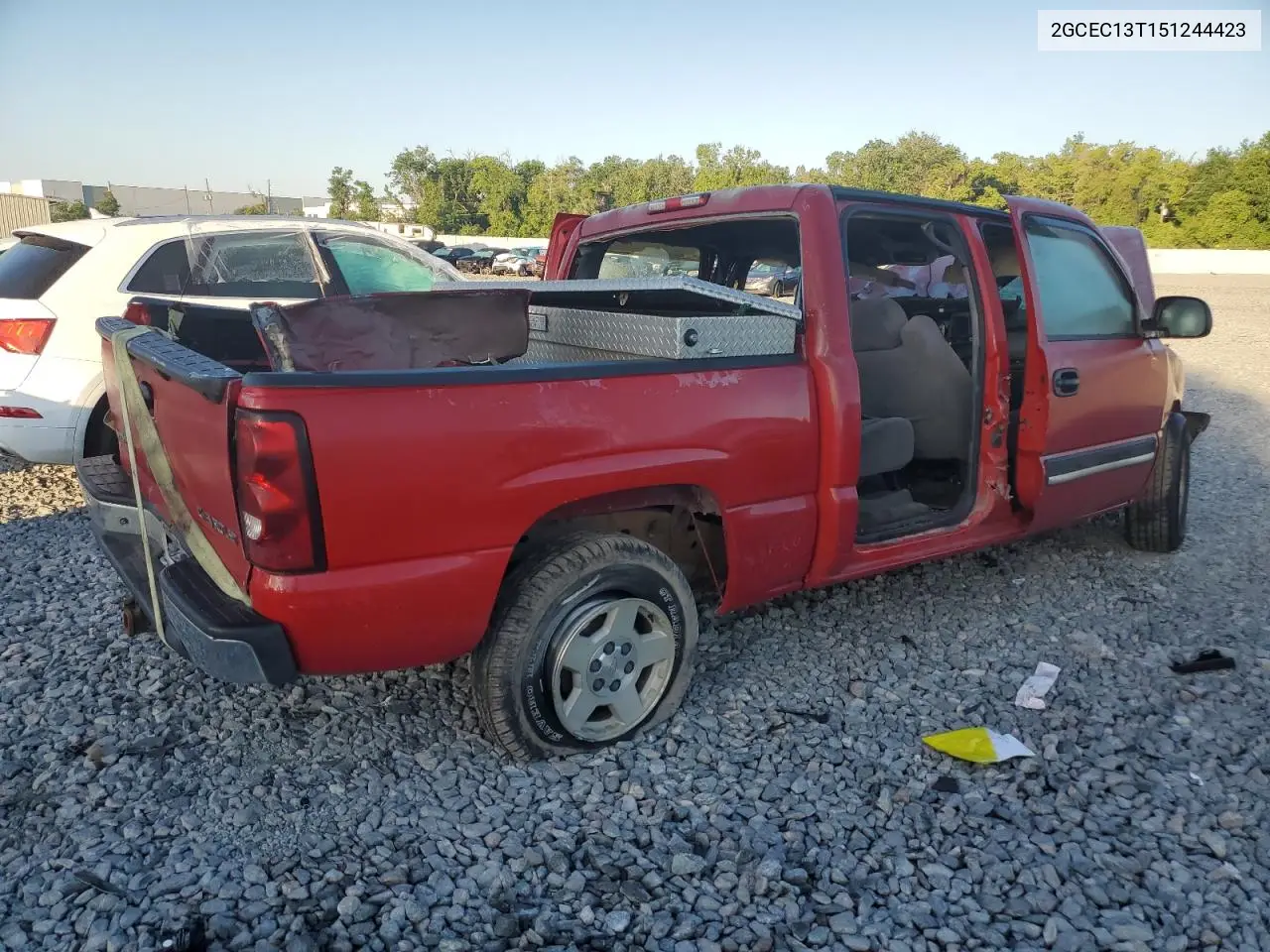 2005 Chevrolet Silverado C1500 VIN: 2GCEC13T151244423 Lot: 52854975