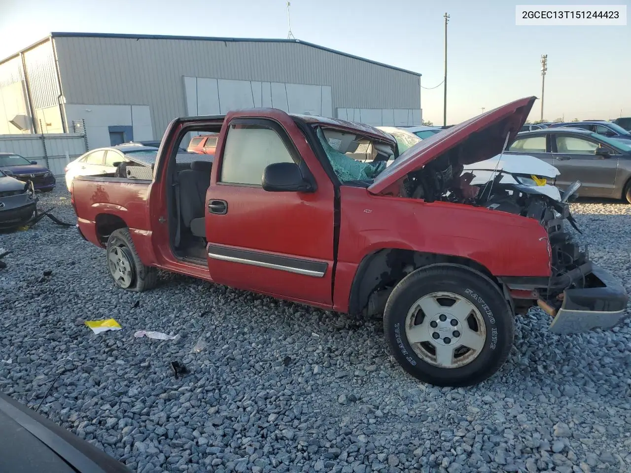 2005 Chevrolet Silverado C1500 VIN: 2GCEC13T151244423 Lot: 52854975