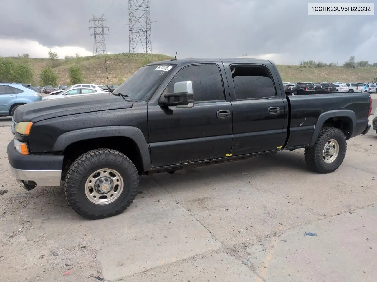 2005 Chevrolet Silverado K2500 Heavy Duty VIN: 1GCHK23U95F820332 Lot: 56718705