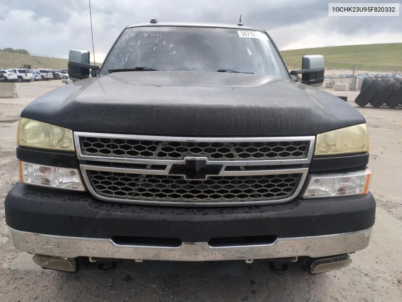 2005 Chevrolet Silverado K2500 Heavy Duty VIN: 1GCHK23U95F820332 Lot: 56718705