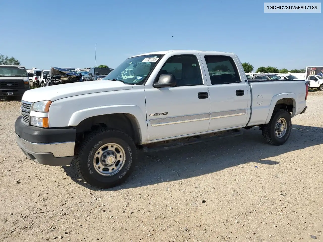 2005 Chevrolet Silverado C2500 Heavy Duty VIN: 1GCHC23U25F807189 Lot: 57034275