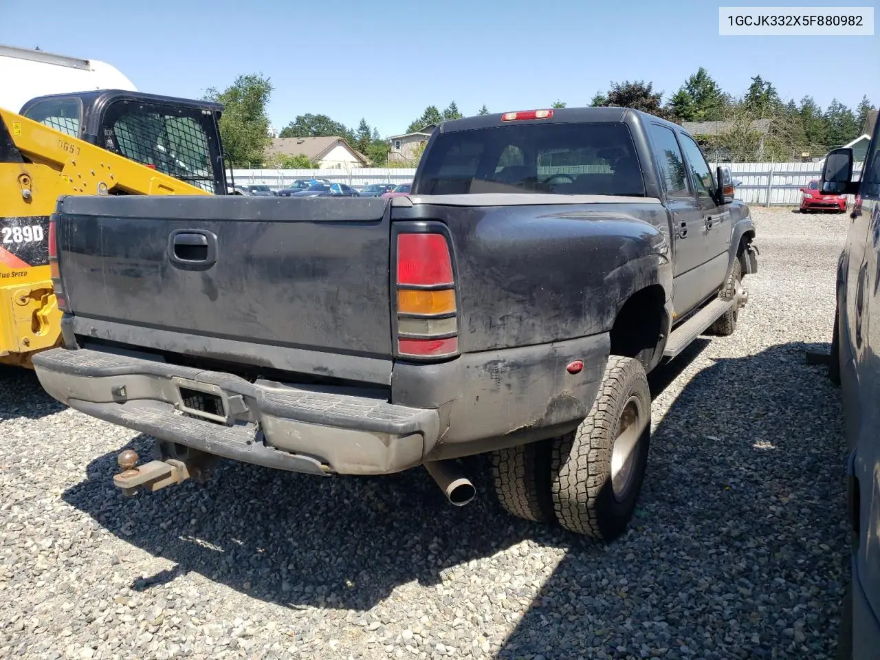 2005 Chevrolet Silverado K3500 VIN: 1GCJK332X5F880982 Lot: 59714645