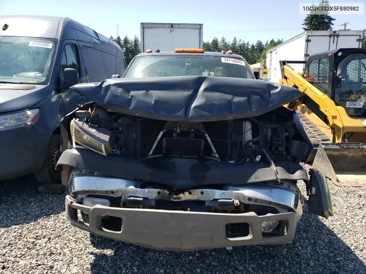 2005 Chevrolet Silverado K3500 VIN: 1GCJK332X5F880982 Lot: 59714645