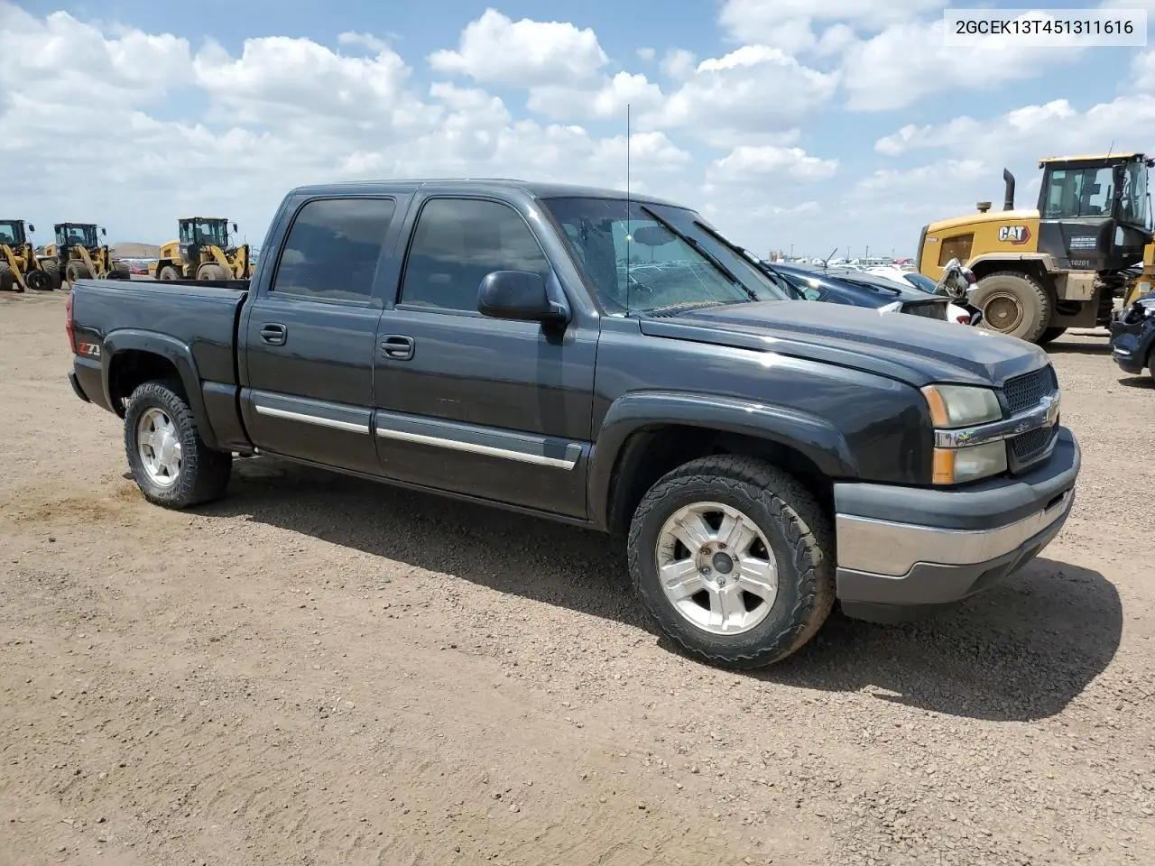 2005 Chevrolet Silverado K1500 VIN: 2GCEK13T451311616 Lot: 62492265