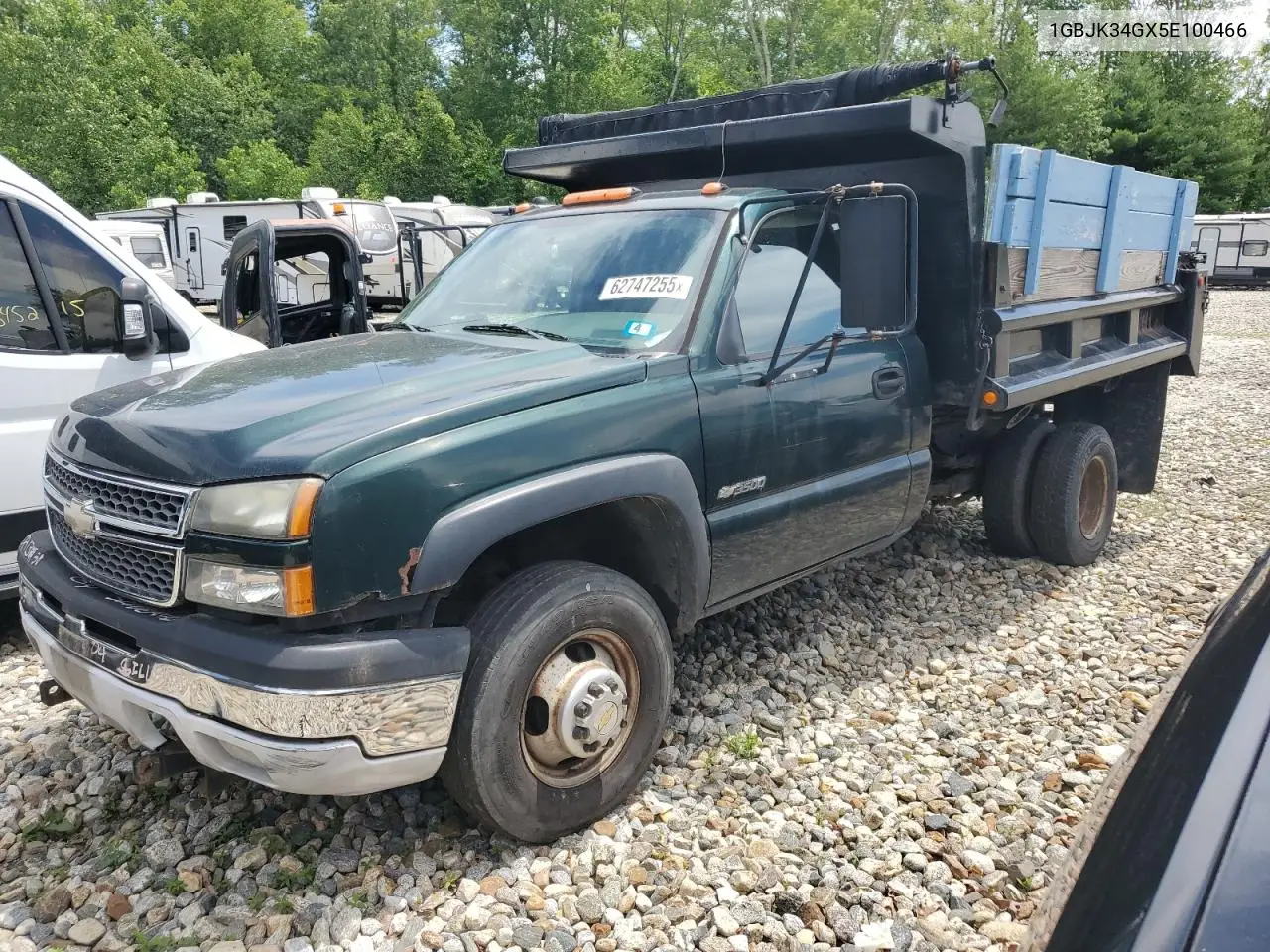 1gbjk34gx5e100466 1GBJK34GX5E100466 2005 Chevrolet Silverado K3500