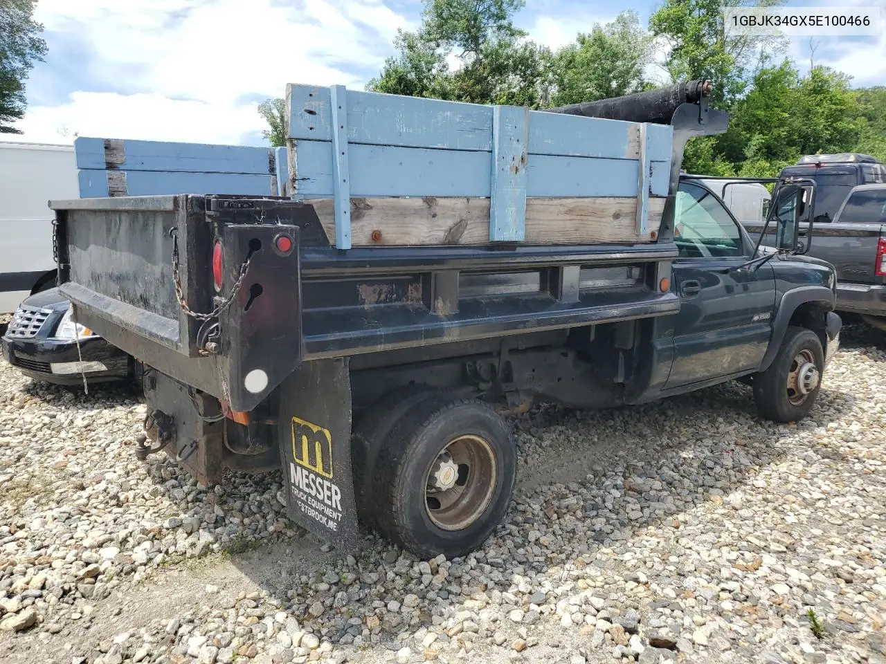 1gbjk34gx5e100466 1GBJK34GX5E100466 2005 Chevrolet Silverado K3500
