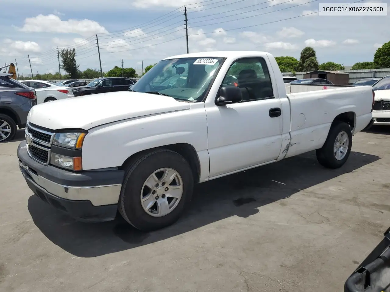 2006 Chevrolet Silverado C1500 VIN: 1GCEC14X06Z279500 Lot: 55018865