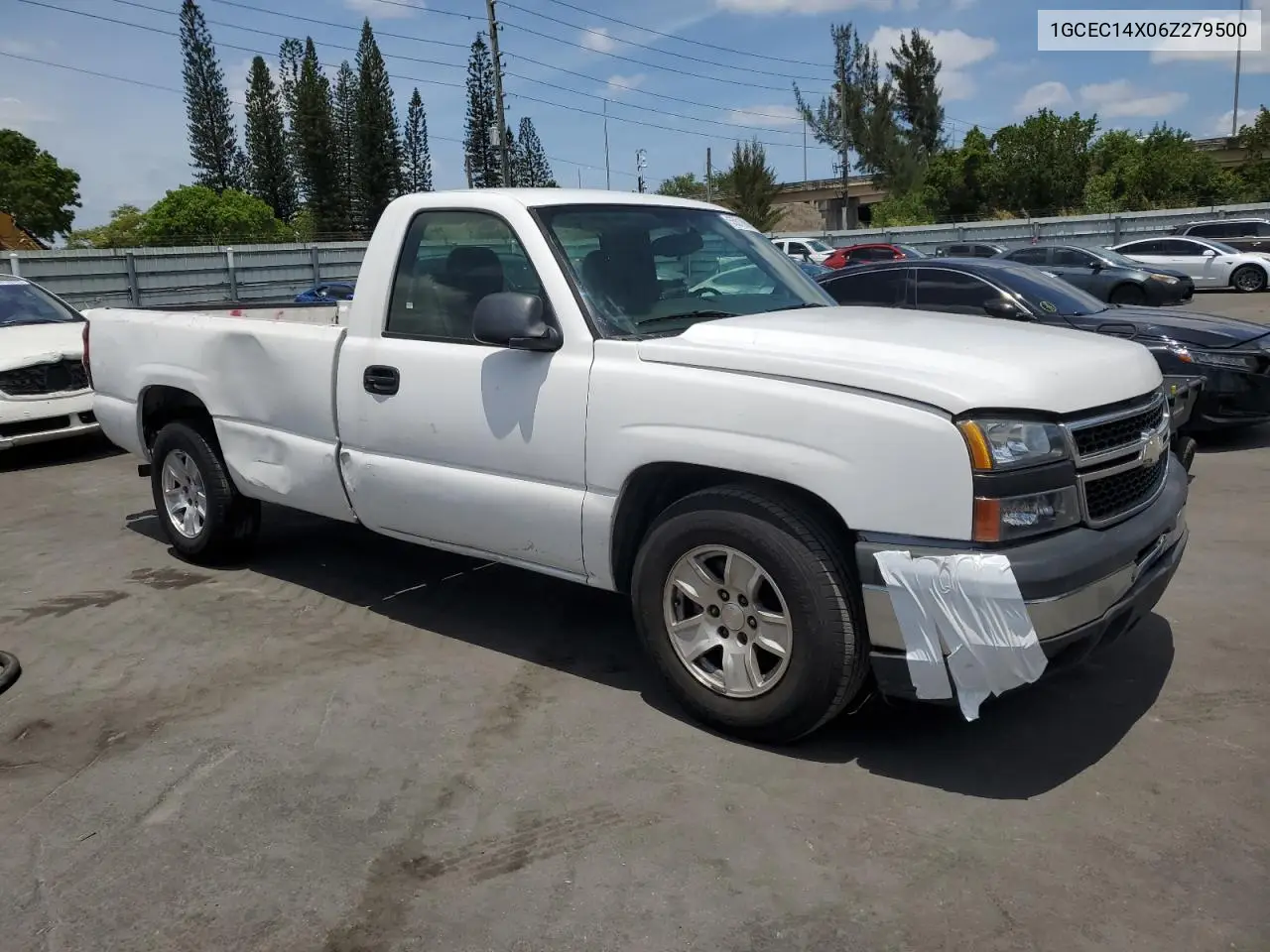 2006 Chevrolet Silverado C1500 VIN: 1GCEC14X06Z279500 Lot: 55018865
