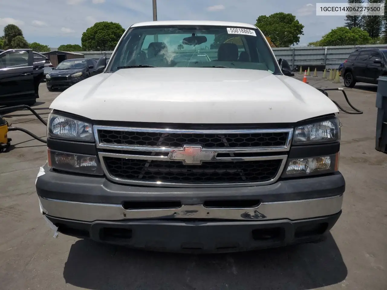 2006 Chevrolet Silverado C1500 VIN: 1GCEC14X06Z279500 Lot: 55018865