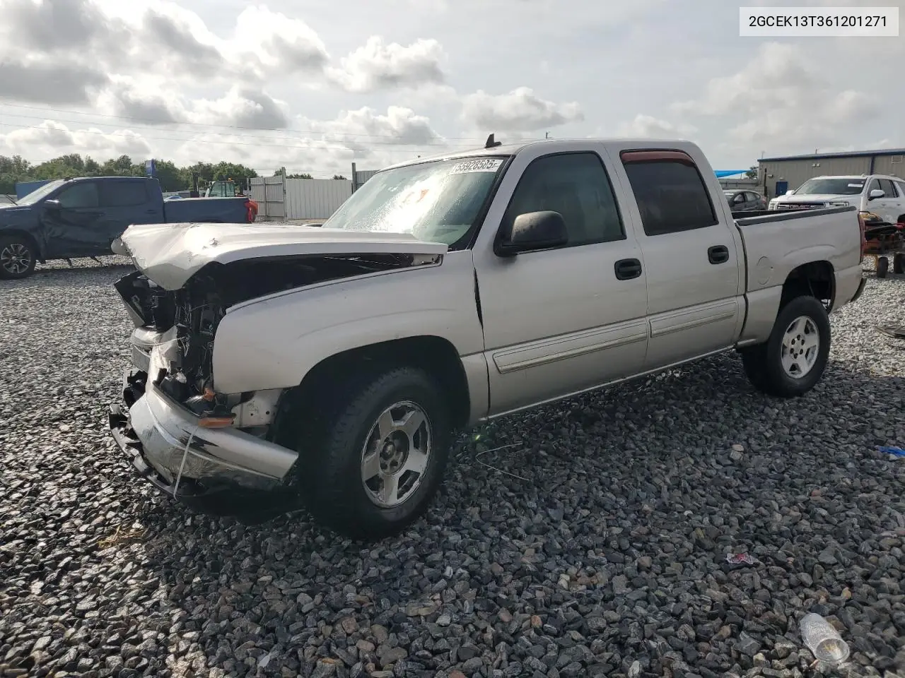 2006 Chevrolet Silverado K1500 VIN: 2GCEK13T361201271 Lot: 55928585
