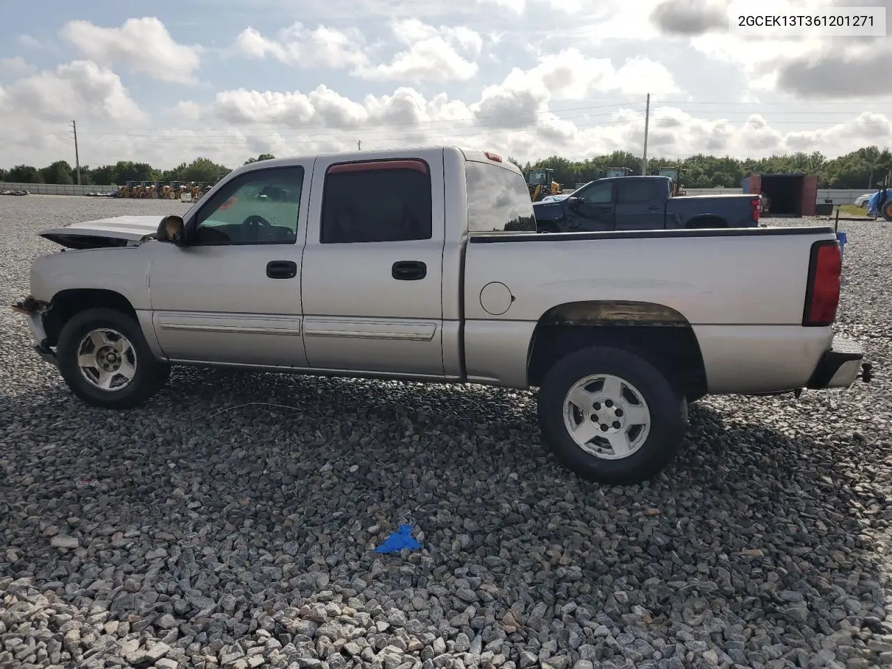 2006 Chevrolet Silverado K1500 VIN: 2GCEK13T361201271 Lot: 55928585