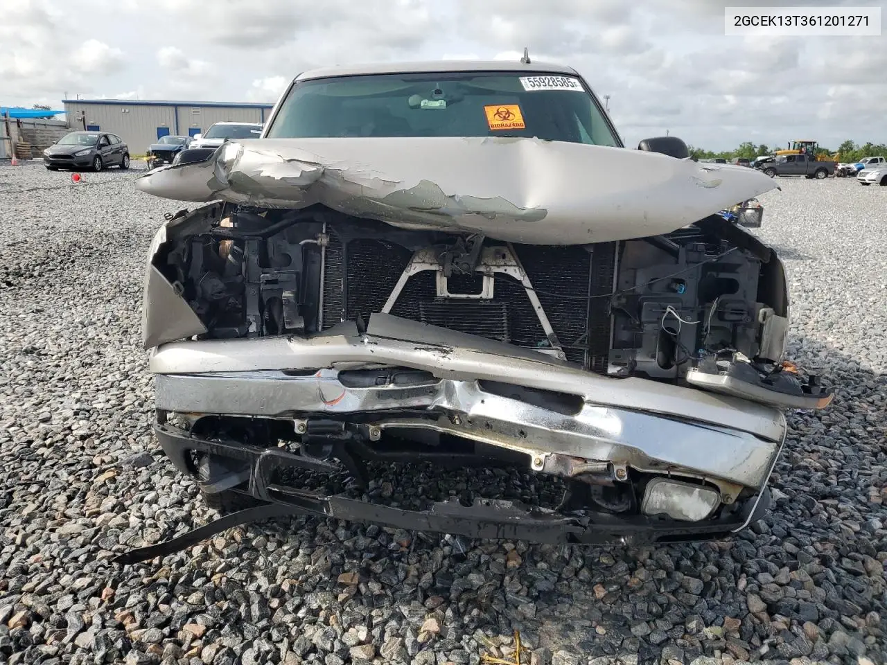 2006 Chevrolet Silverado K1500 VIN: 2GCEK13T361201271 Lot: 55928585