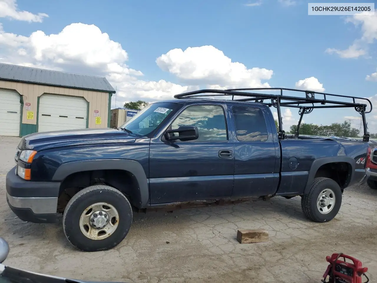 2006 Chevrolet Silverado K2500 Heavy Duty VIN: 1GCHK29U26E142005 Lot: 56757225