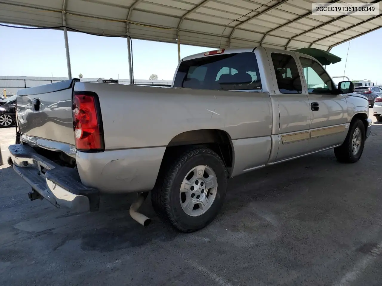 2006 Chevrolet Silverado C1500 VIN: 2GCEC19T361108349 Lot: 62504375